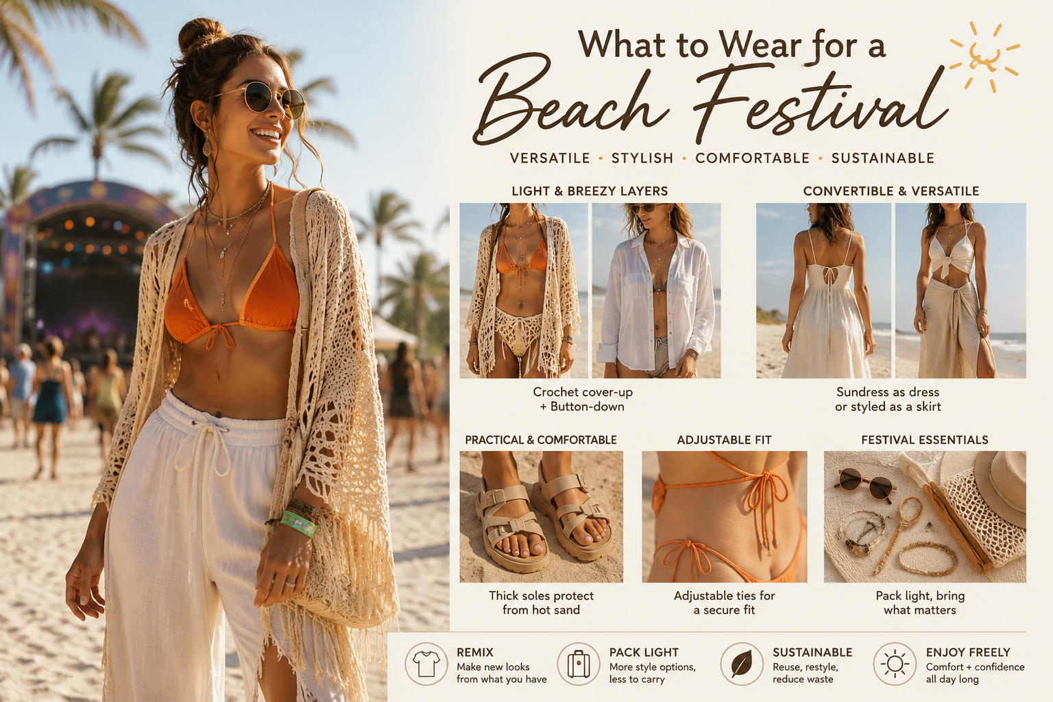 What to Wear for a Beach Festival